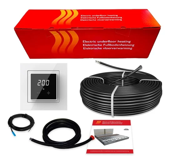 Kit incalzire in pardoseala electric in sapa, cu termostat ET44 WIFI